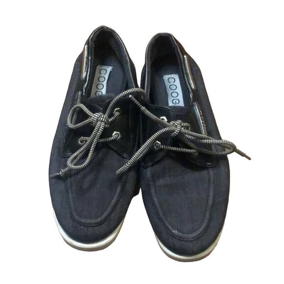 COOGI Men’s Denim Loafers Sz 7 - Picture 1 of 5